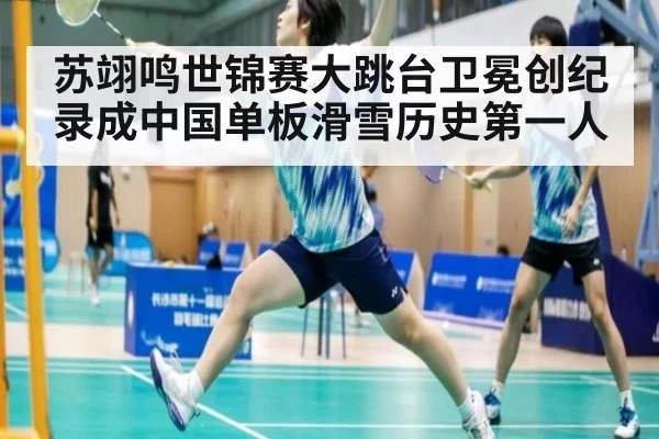苏翊鸣世锦赛大跳台卫冕创纪录成中国单板滑雪历史第一人